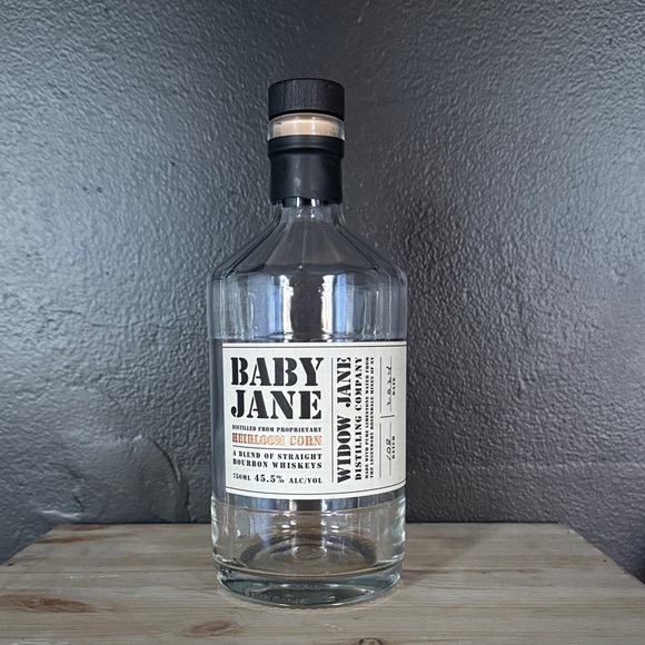Widow Jane Whiskey Other - Willow Jane ‘Baby Jane’ Heirloom Corn Whiskey EMPTY BOTTLE
